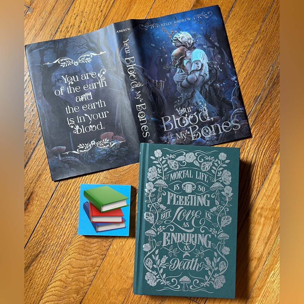 OwlCrate Your Blood, My Bones Book